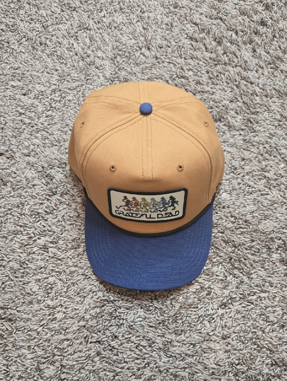 Grateful Dead Rock Band Dancing Skeleton Baseball Cap Hat OSFM